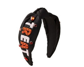 Trick or Treat Beaded Halloween Headband