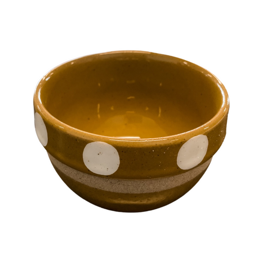 Yellow Dotted Ramekin