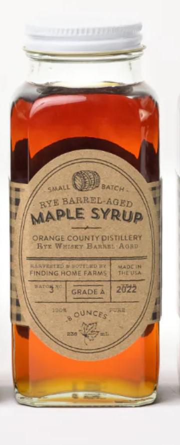 Rye Barrel-Aged Maple Syrup