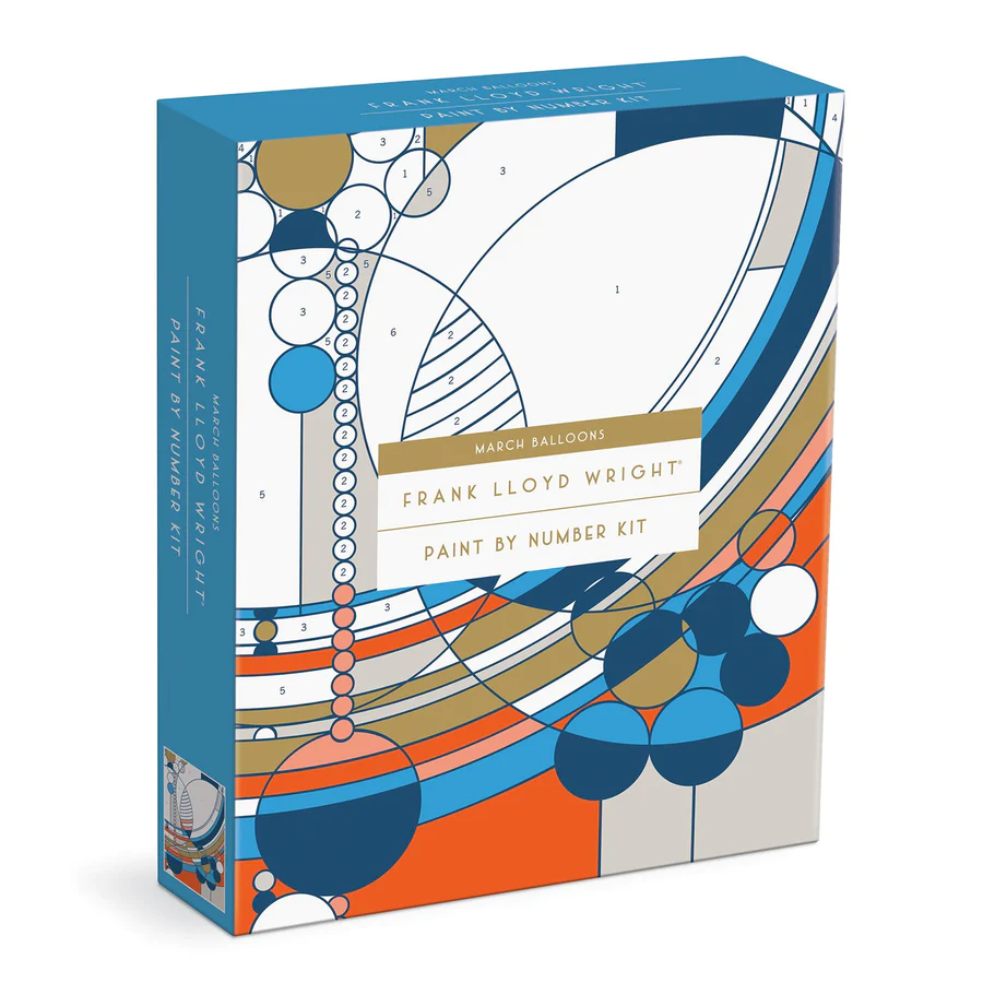 Frank Lloyd Wright Paint By Number Set