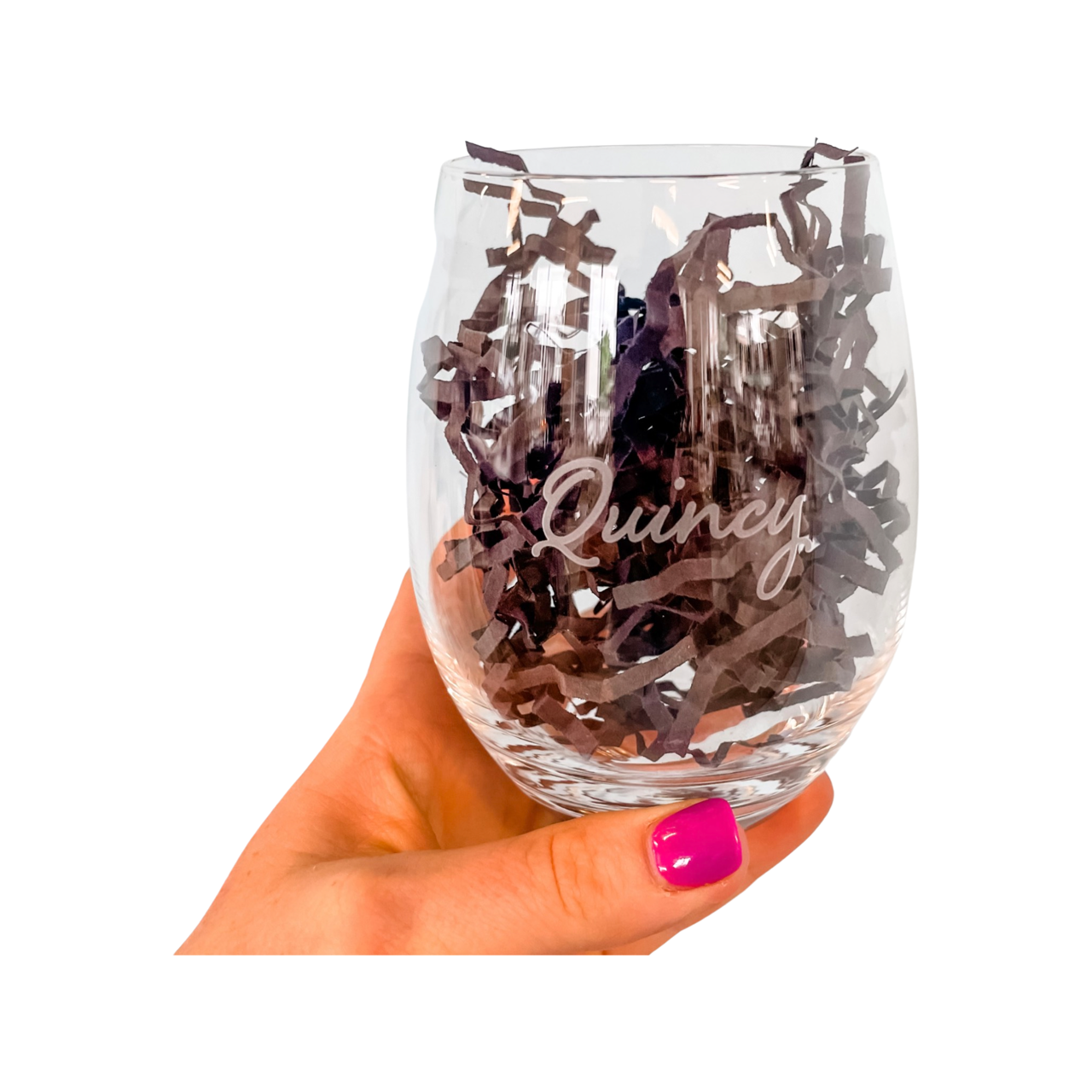 Quincy Stemless Wine Glass